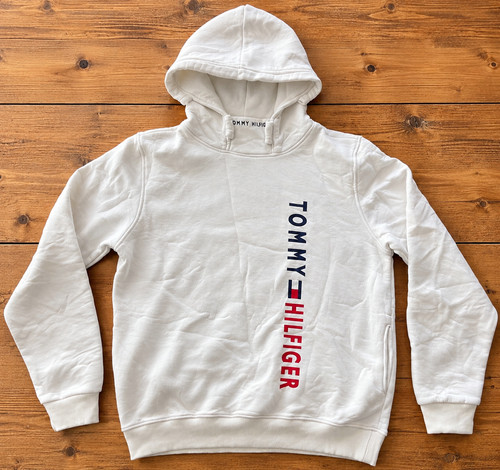 Tommy hilfiger hoodie weiß - tommy,