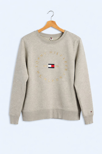 Tommy hilfiger sweatshirt - hilfiger, grau